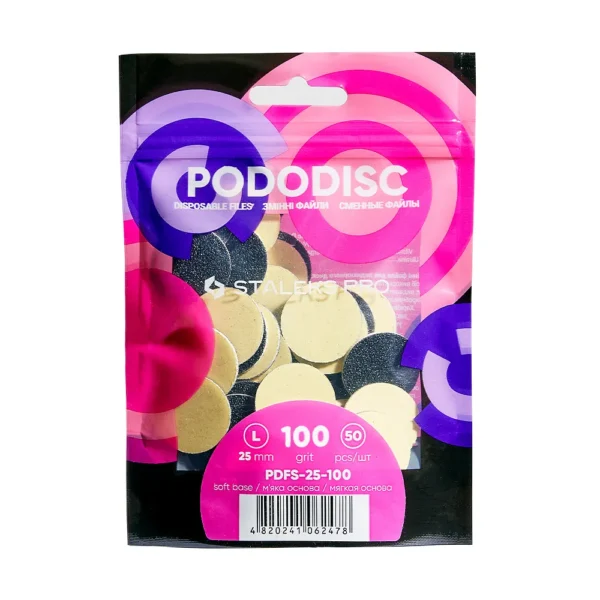 REFIL LIXA DISCO PEDICURE STALEKS PRO L- PDF 25-100 - 50 UN - Image 3