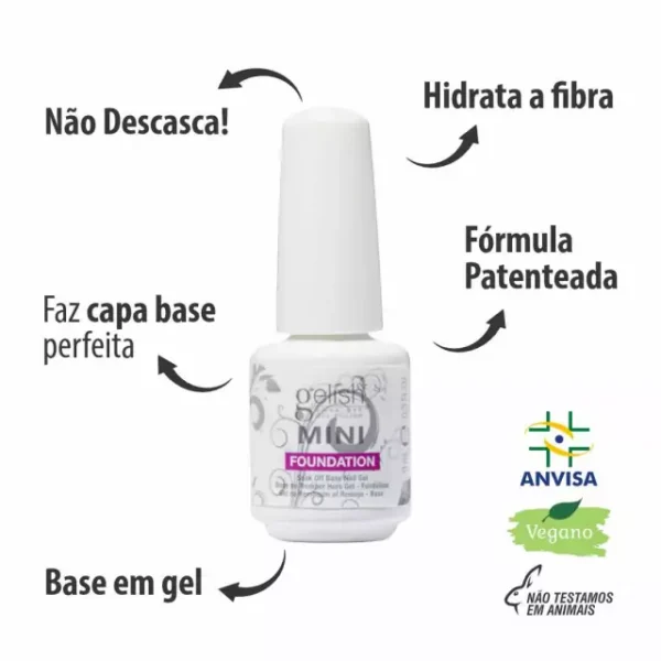 FOUNDATION BASE GEL GELISH 9G - Image 3